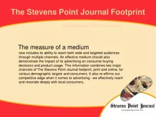 The Stevens Point Journal Footprint