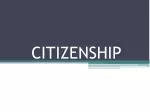 CITIZENSHIP - slide 1
