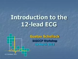 Introduction to the 12-lead ECG