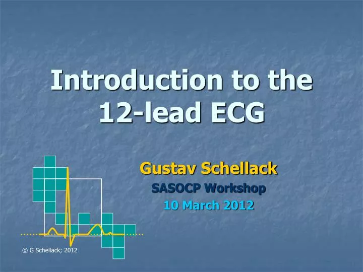 introduction to the 12 lead ecg