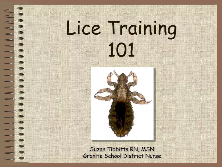 lice training 101
