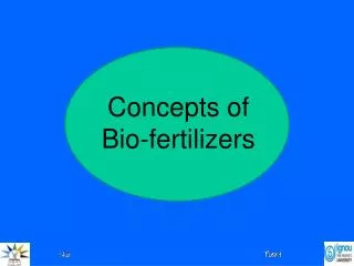Concepts of Bio-fertilizers