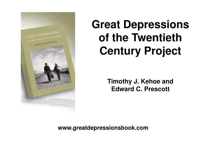 great depressions of the twentieth century project