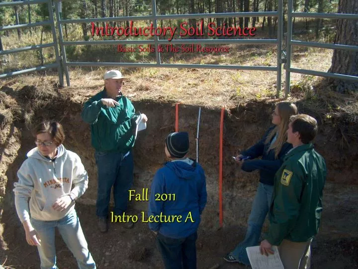 introductory soil science basic soils the soil resource