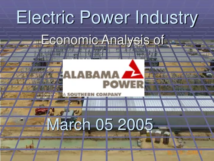 electric power industry