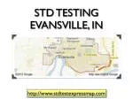 STD Testing Evansville - slide 1
