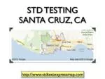 STD Testing Santa Cruz - slide 1
