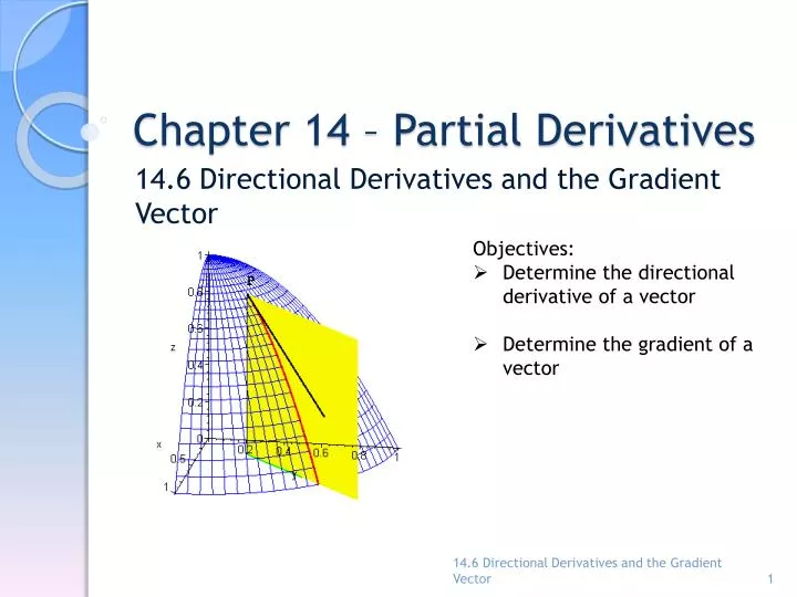 chapter 14 partial derivatives