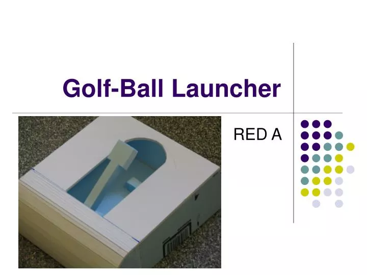 golf ball launcher