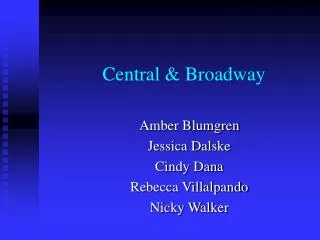 central broadway