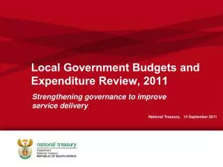 Local Government Budgets and Expenditure Review, 2011