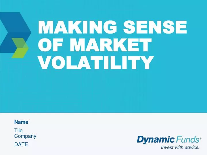 making sense of market volatility
