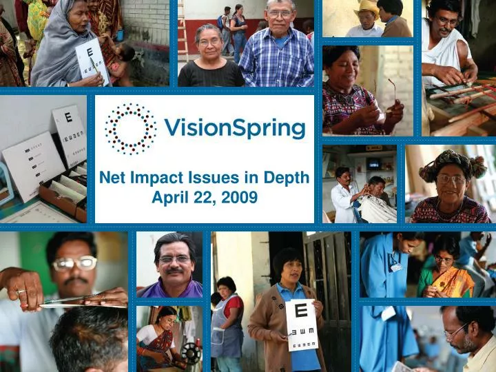 net impact issues in depth april 22 2009