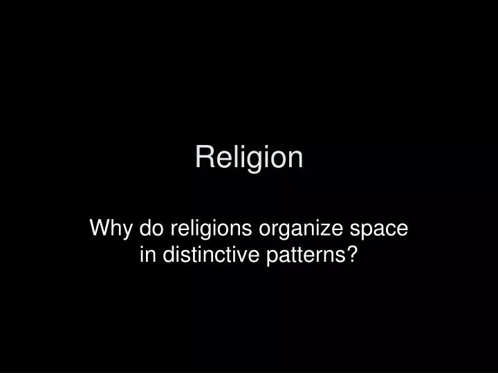 religion