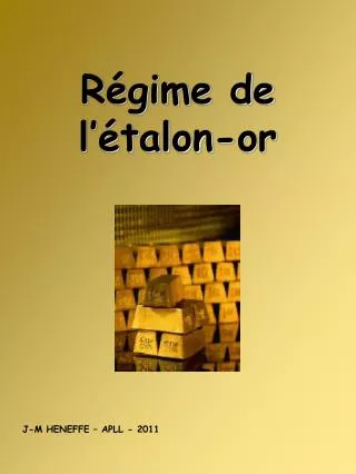 r gime de l talon or