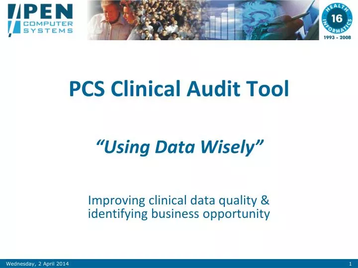 pcs clinical audit tool