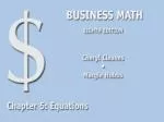 5.1 Equations - slide 1