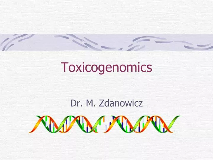 toxicogenomics