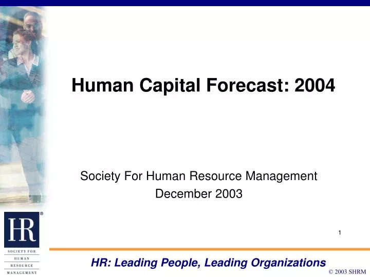 human capital forecast 2004