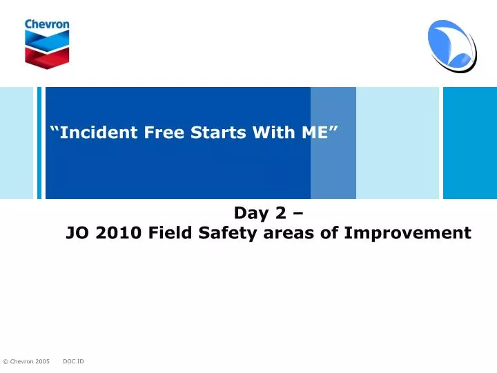 incident free starts with me