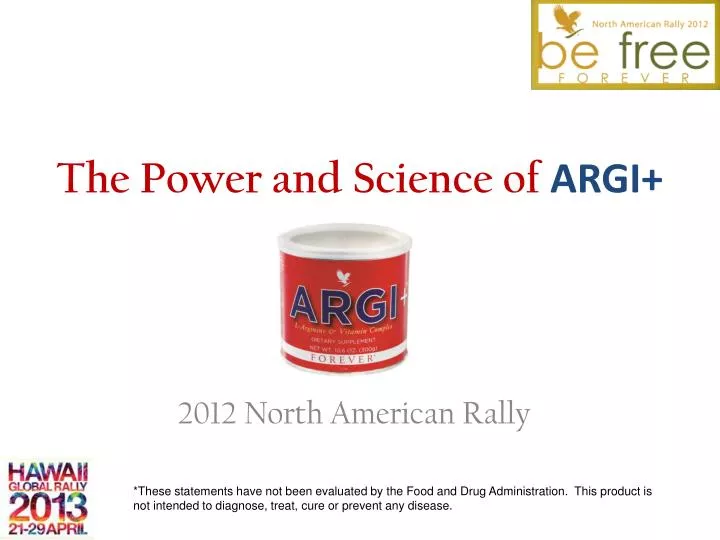 the power and science of argi