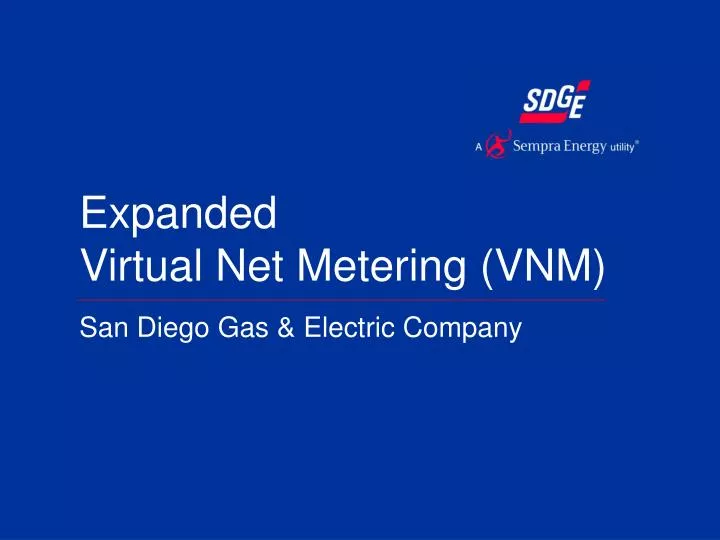 expanded virtual net metering vnm