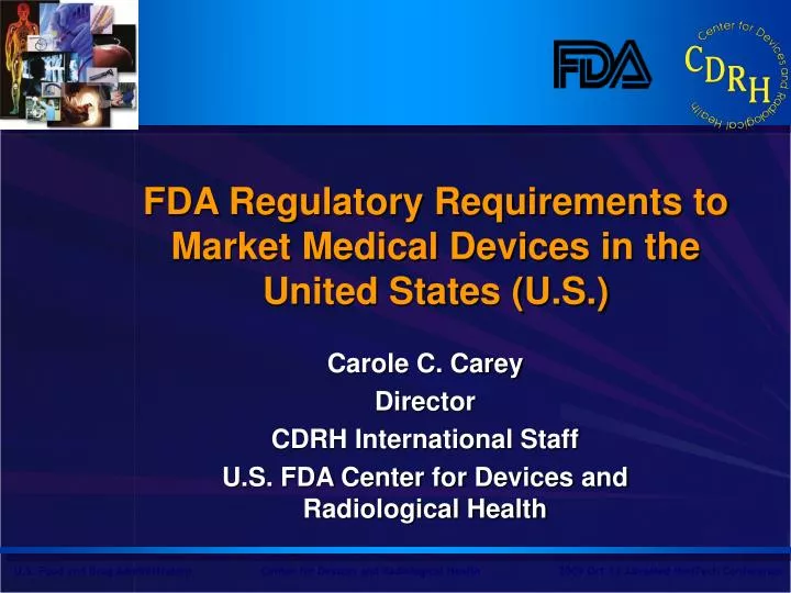 fda regulatory requirements to market medical devices in the united states u s