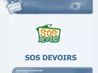 SOS DEVOIRS