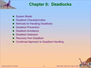 Chapter 8: Deadlocks
