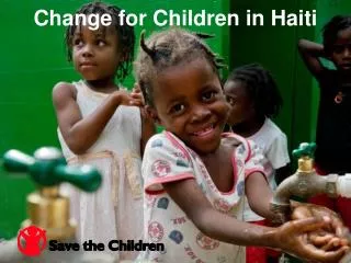 Change for Children in Haiti