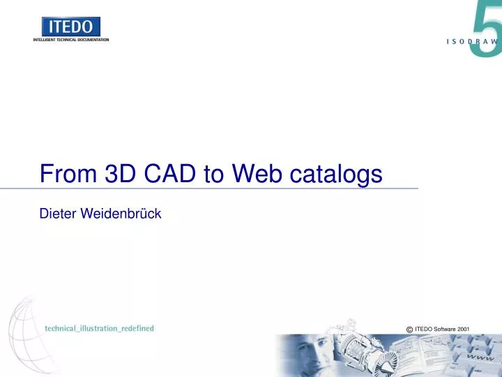 from 3d cad to web catalogs dieter weidenbr ck