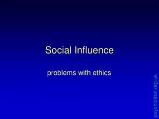 Social Influence