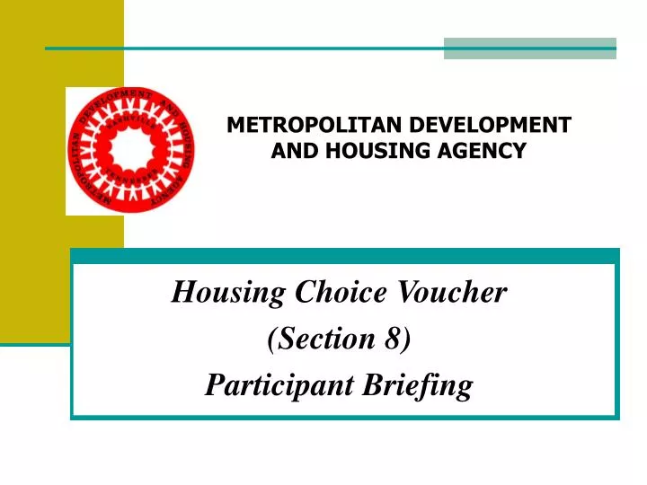 housing choice voucher section 8 participant briefing