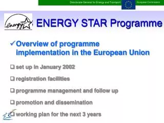 EC ENERGY STAR Programme