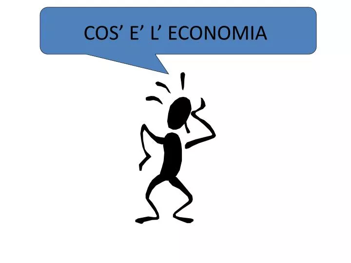 cos e l economia
