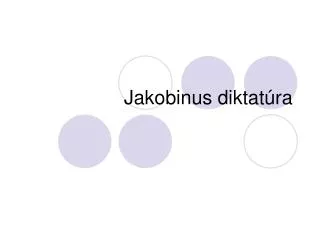 jakobinus diktat ra