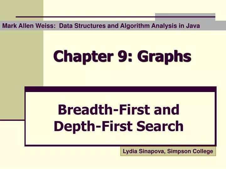 PPT - Chapter 9: Graphs PowerPoint Presentation, Free Download - ID:636822