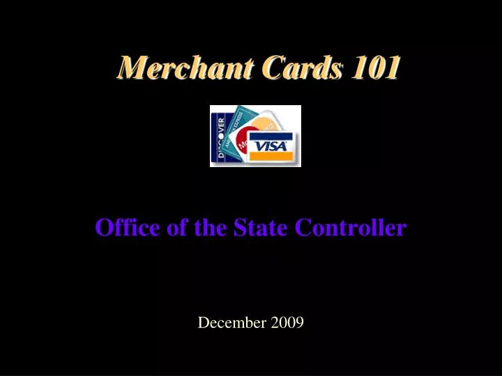 merchant cards 101