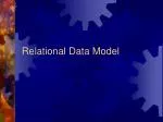 Relational Data Model - slide 1