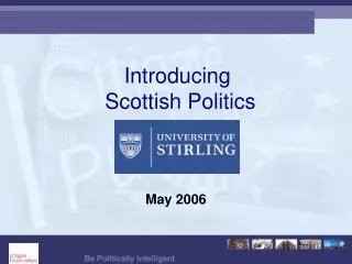 Introducing Scottish Politics