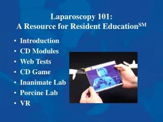 Laparoscopy 101: A Resource for Resident Education SM