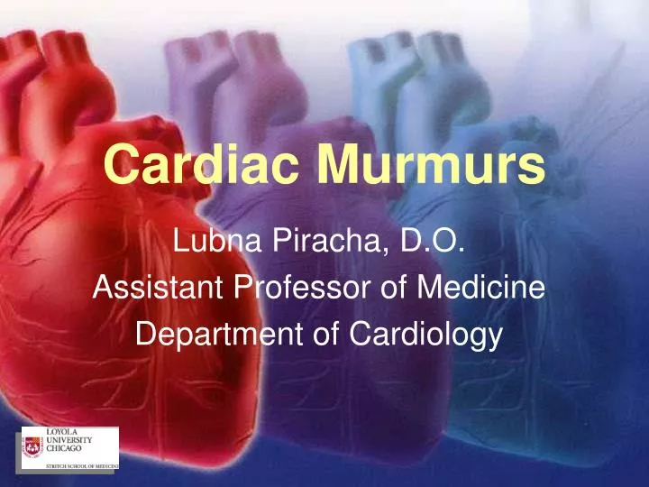 cardiac murmurs