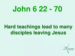 John 6 22 - 70