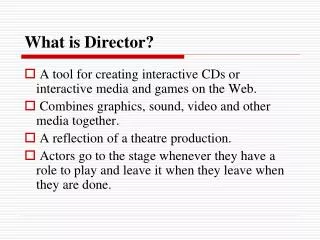 What is Director?