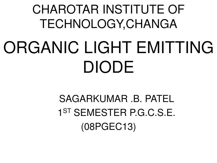 charotar institute of technology changa