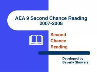 AEA 9 Second Chance Reading 2007-2008