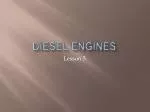 DIESEL ENGINES - slide 1