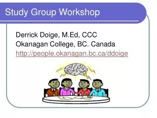 Study Group Workshop