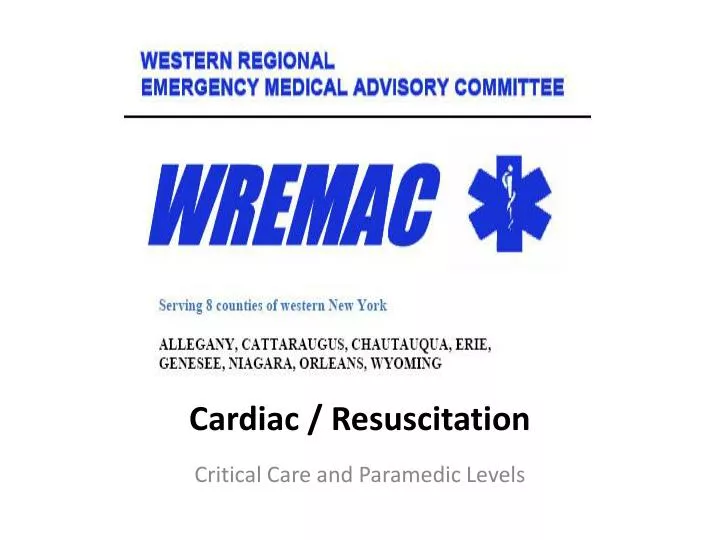 cardiac resuscitation