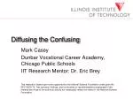 Diffusing the Confusing - slide 1